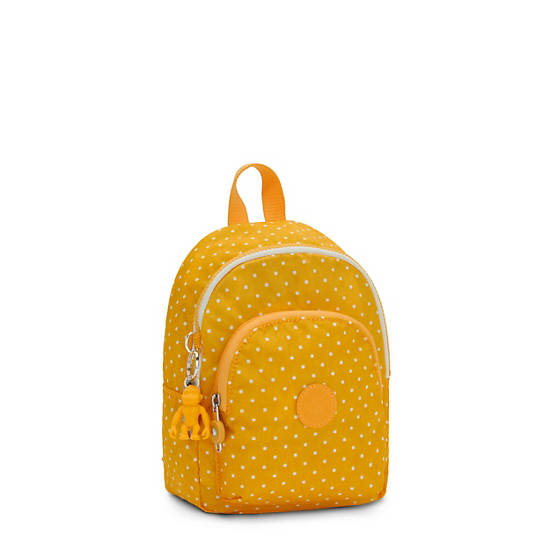 Kipling Curtis Compact Printed Convertible Rygsække Gul | DK 1545DF